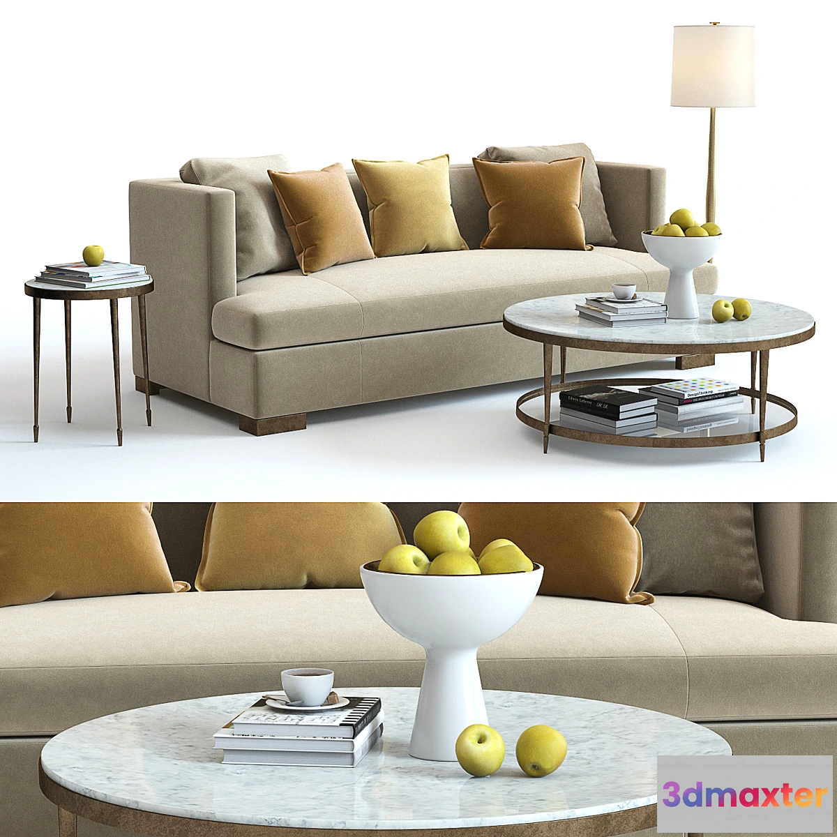 606277 - Baker Social Scene Sofa