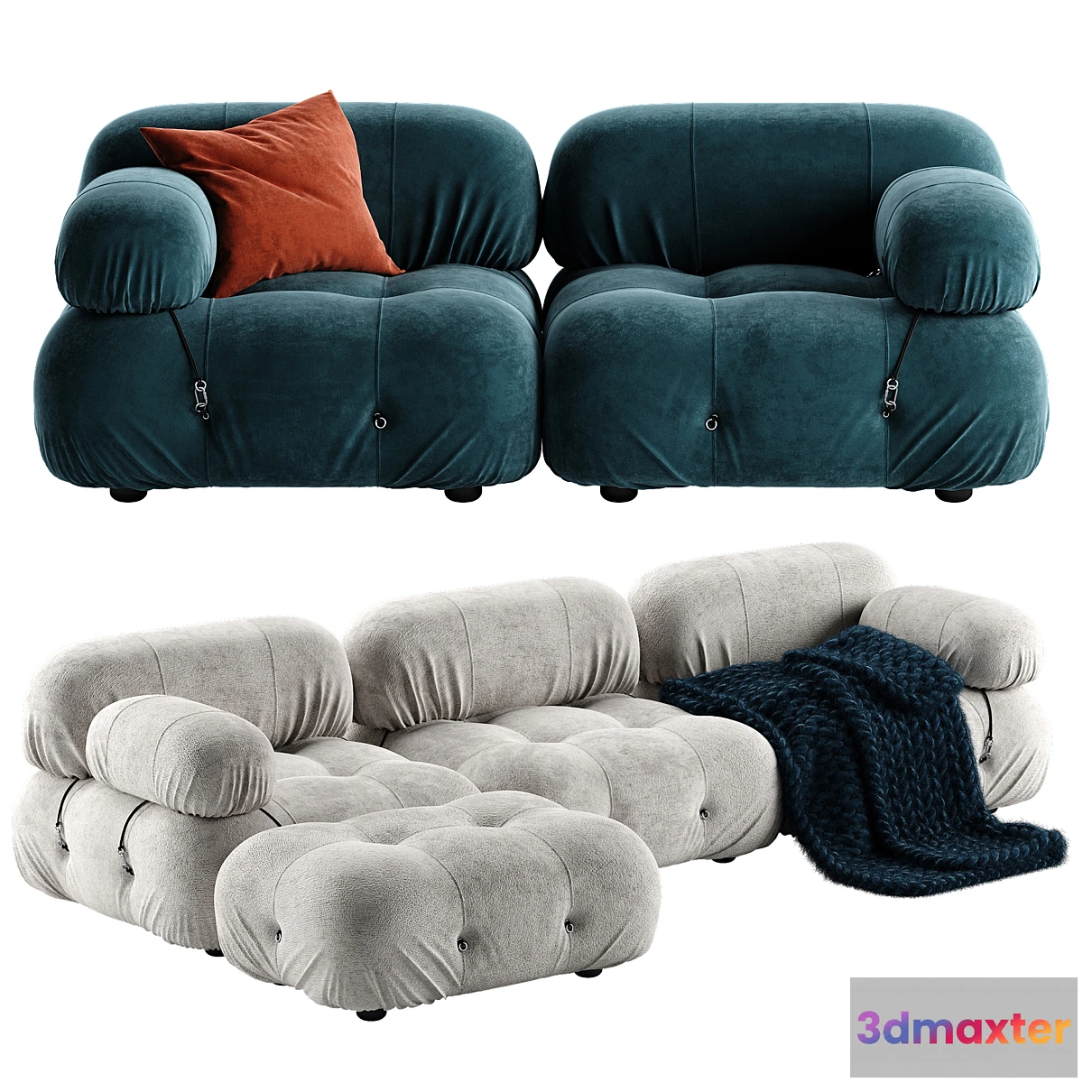 606367 - Mario Bellini Camaleonda sofa