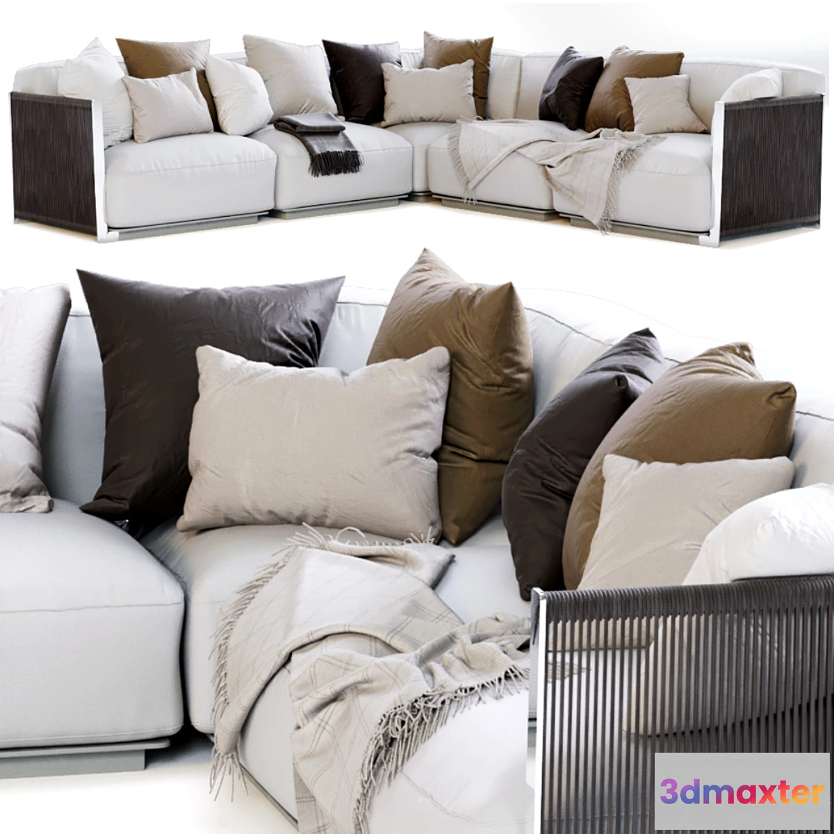 606455 - Vulcano Flexform Outdoor Sofa 1