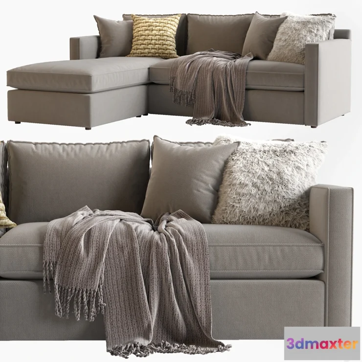 606501 - Crate & Barrel_Track Arm sofa_Barrett Lounger