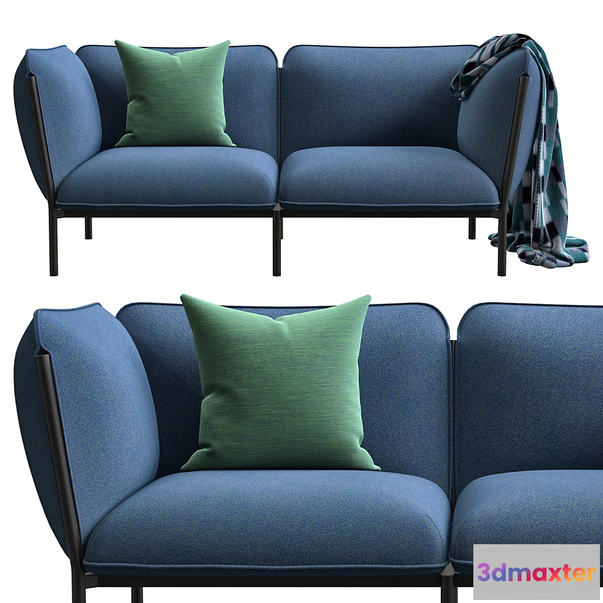 606529 - Hem Kumo Modular 2-Seater Sofa