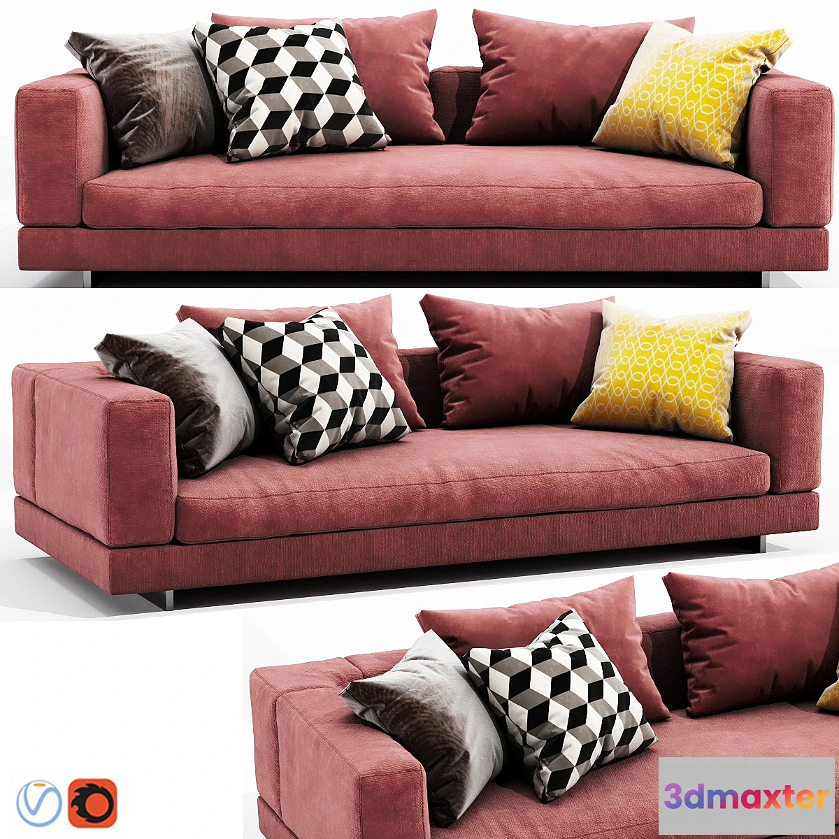 606623 - Minotti alexander low