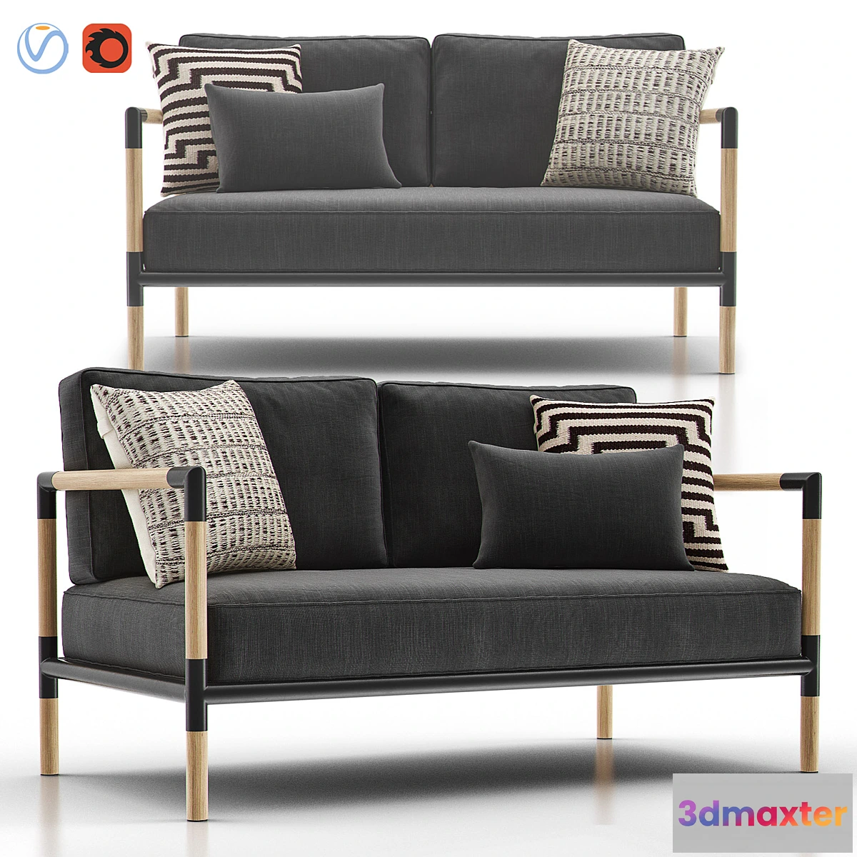 606627 - BARRA Sofa from CRATE & BARREL