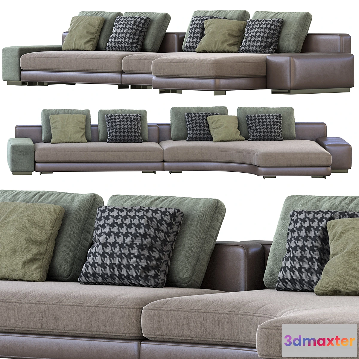 606715 - Minotti Daniels Sofa 02