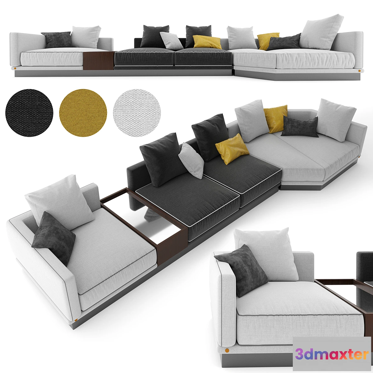 606873 - Cipriani sesto senso modular sofa