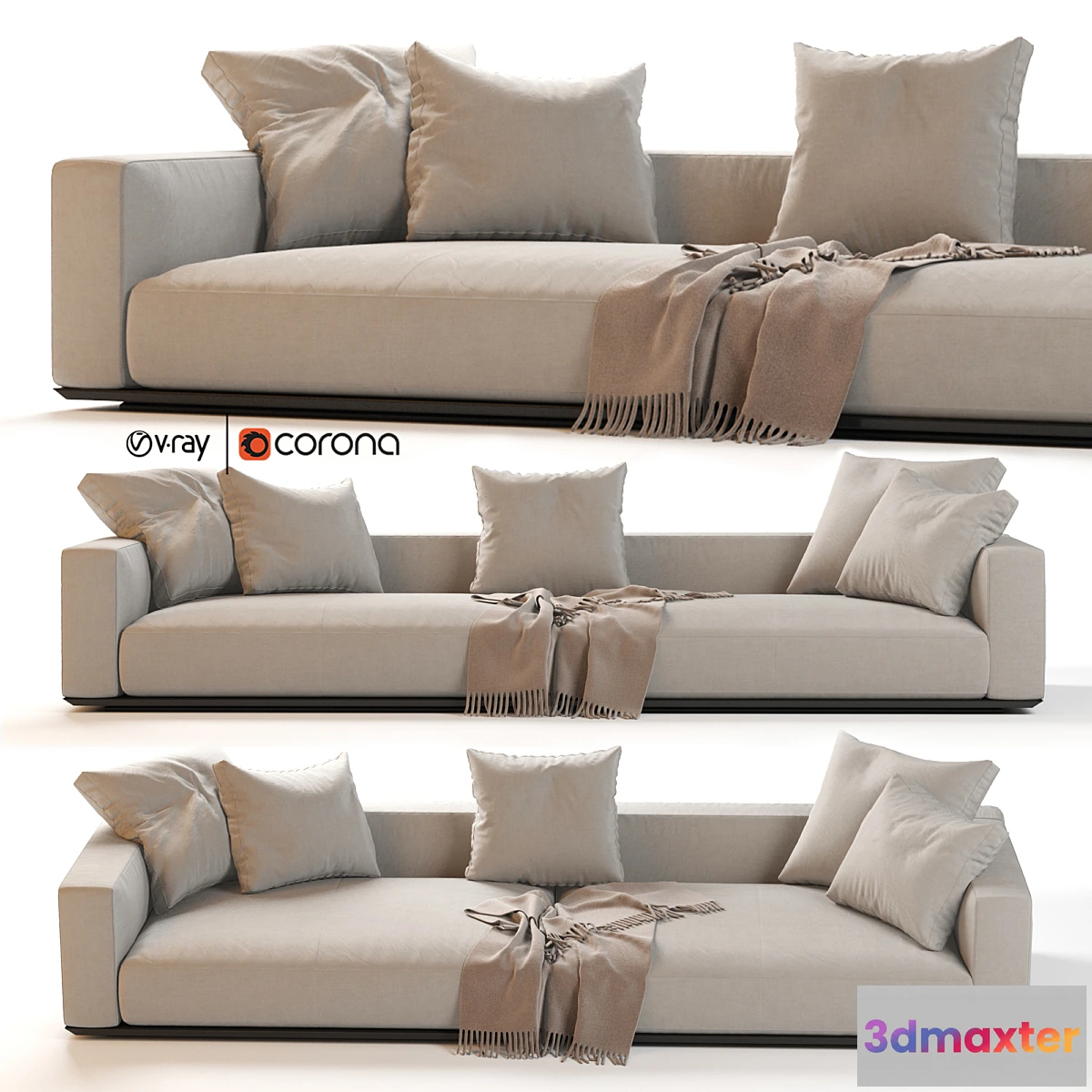 606895 - Flexform Grandemare Sectional Sofa