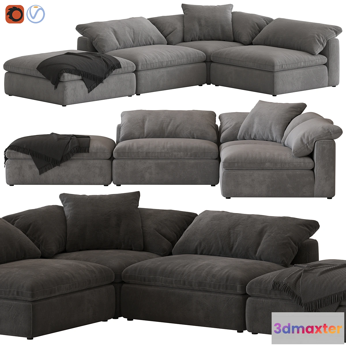 606897 - Noble Souls Realm Modular Sofa