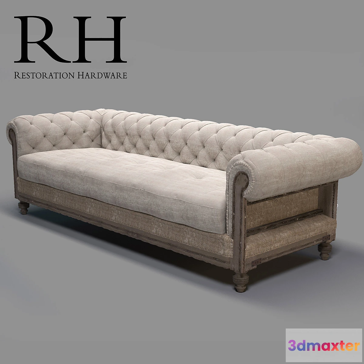634477 - RH-Deconstructed Chesterfield Upholstered Sofas