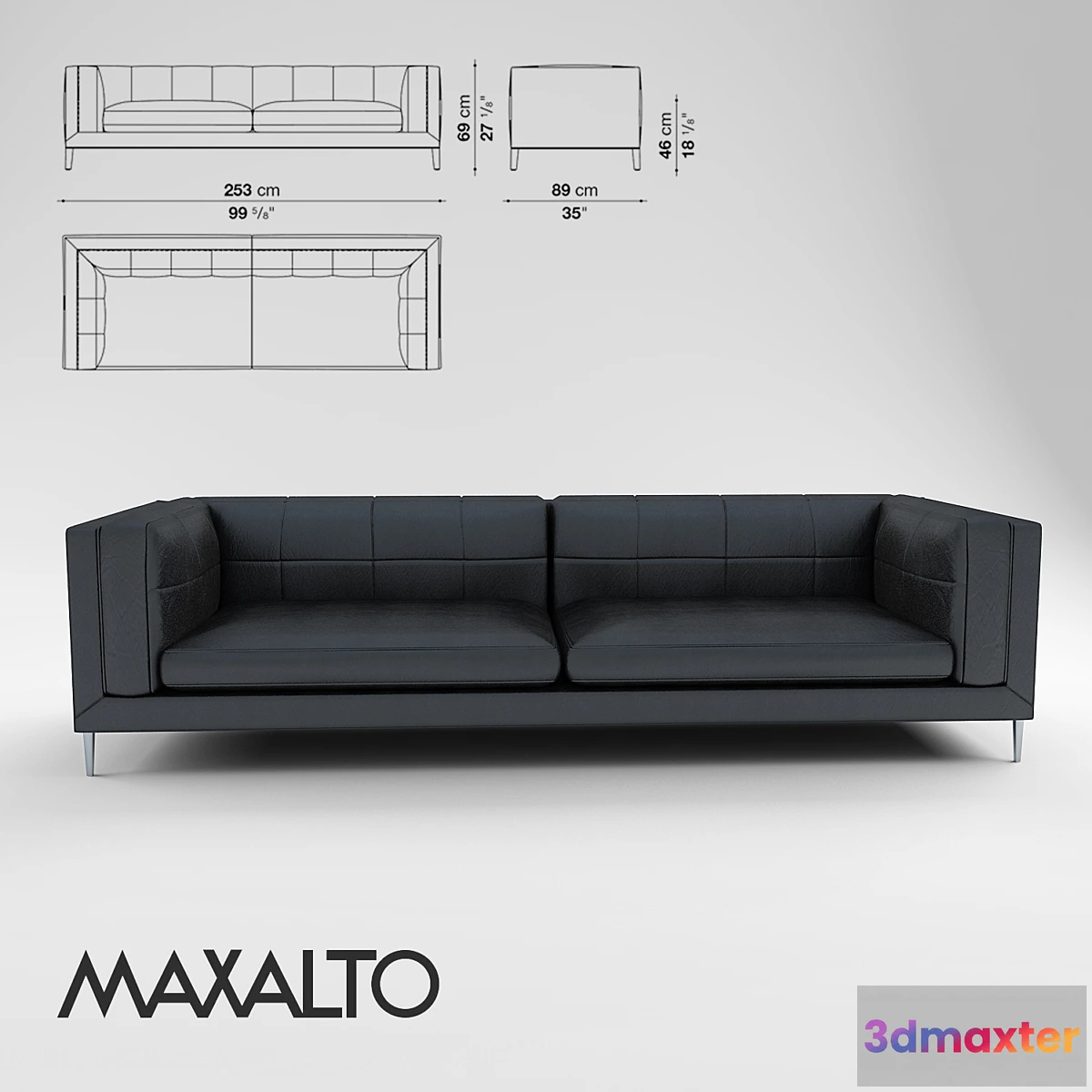 634535 - Sofa Maxalto Dives