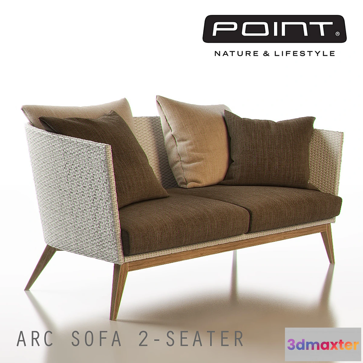 634581 - ARC Outdoor 2-Seater Sofa - POINT