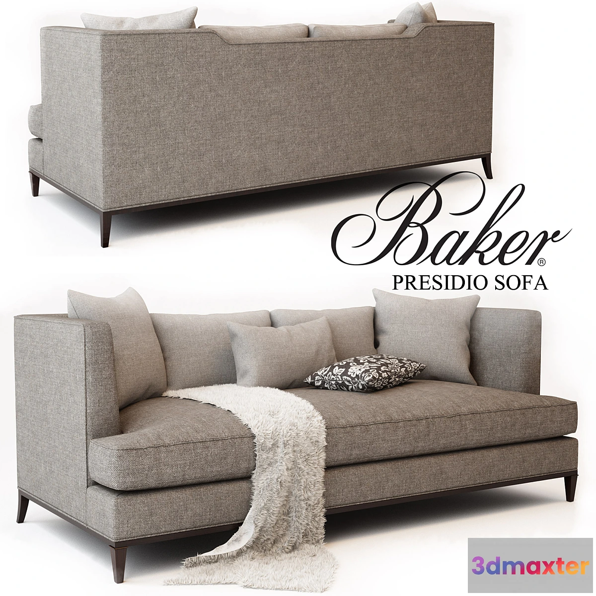 638965 - BAKER PRESIDIO SOFA No. 6729S - No.2