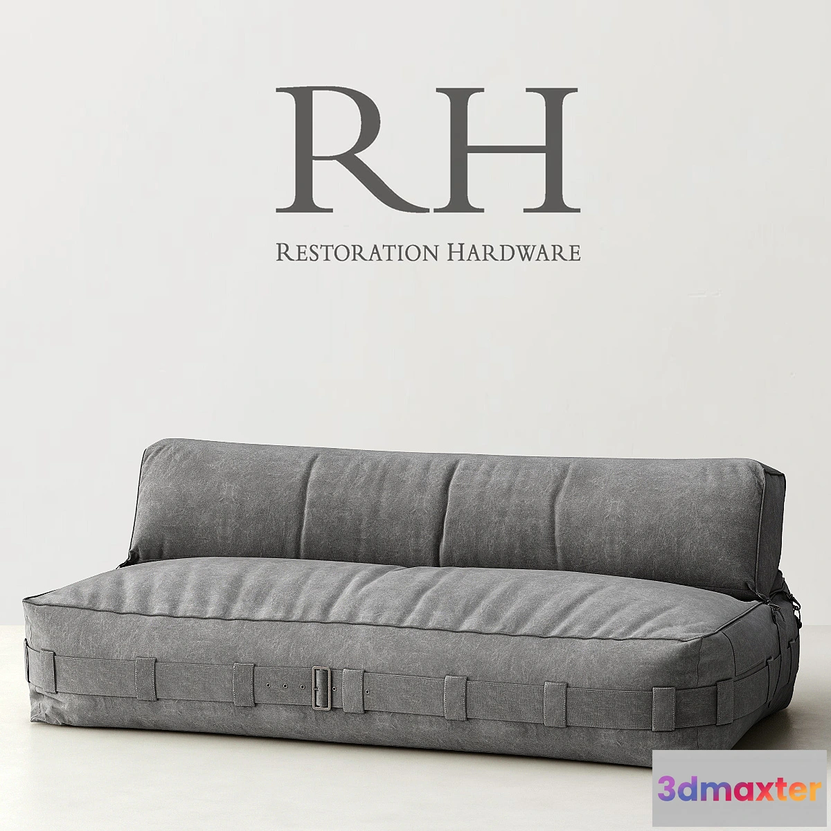 639073 - RH _ CARGO LOUNGE LOVESEAT