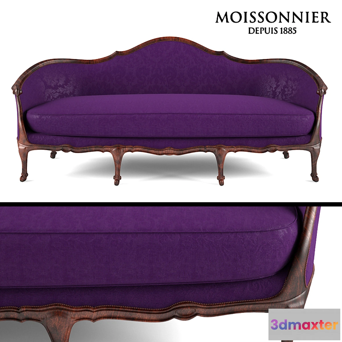 639153 - D’Aurevilly sofa by Moissonnier