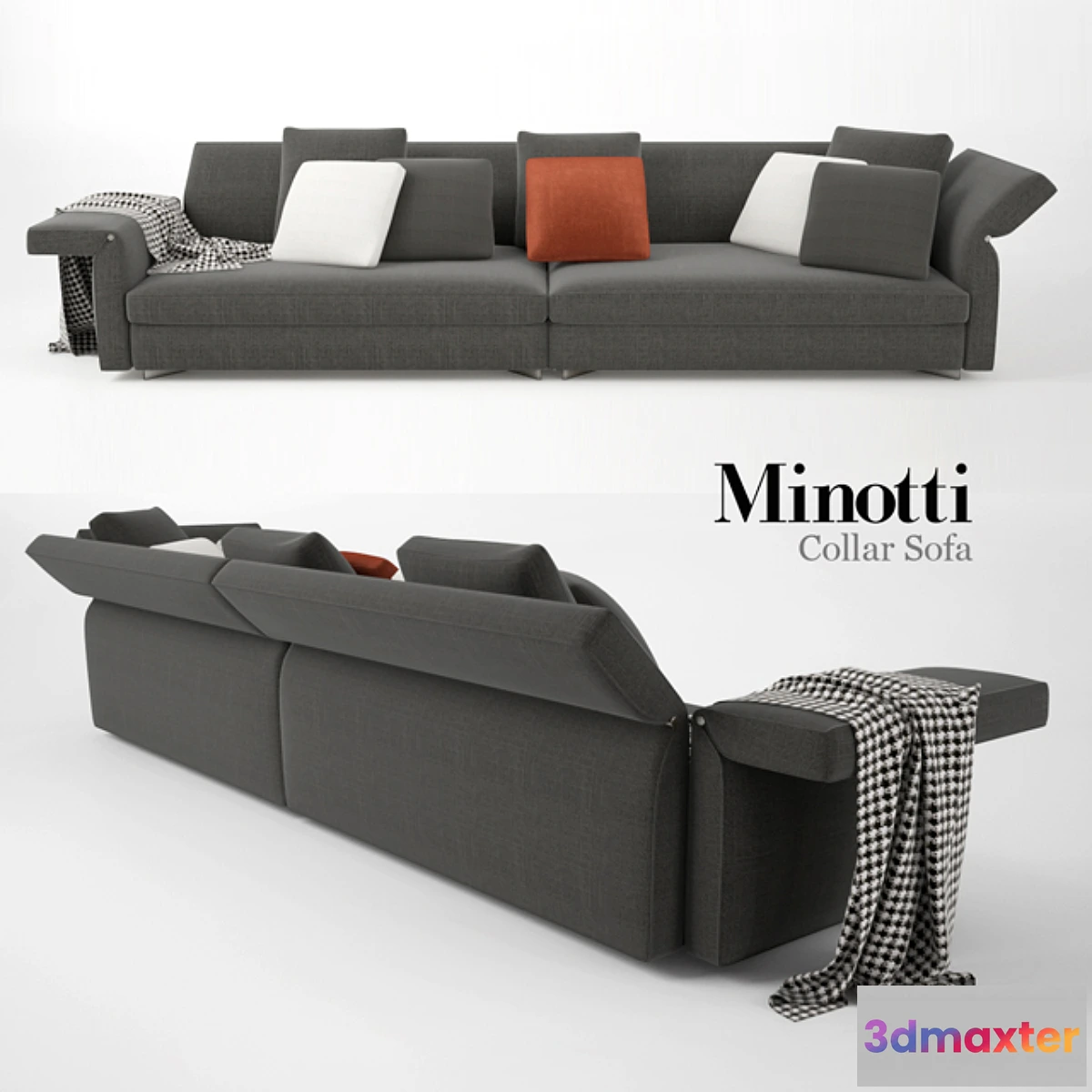 642129 - Minotti Collar Sofa