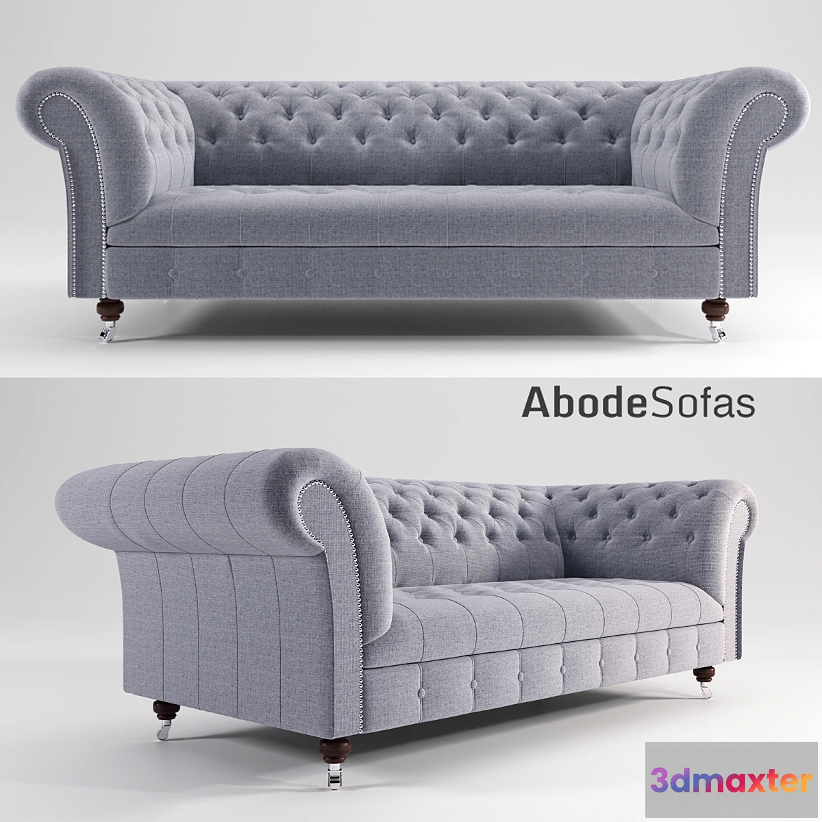 642133 - NUVO WOOL CHESTERFIELD SOFA