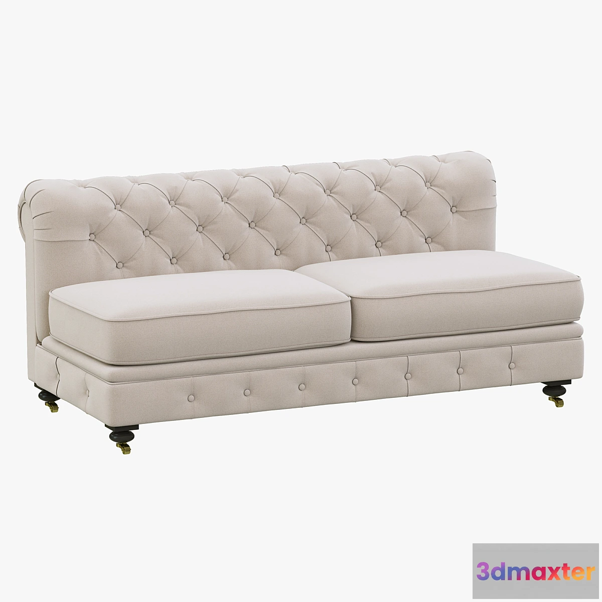 648233 - Restoration Hardware Kensington Upholstered Armless Sofa