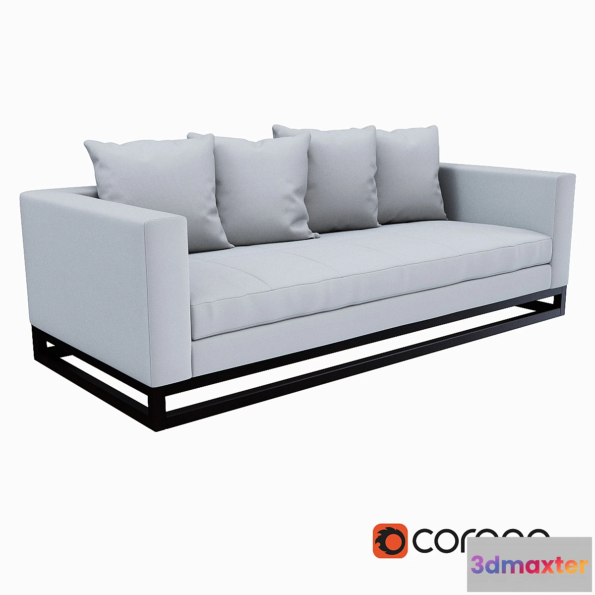 648281 - West Elm Toss-Back Down-Filled Sofa