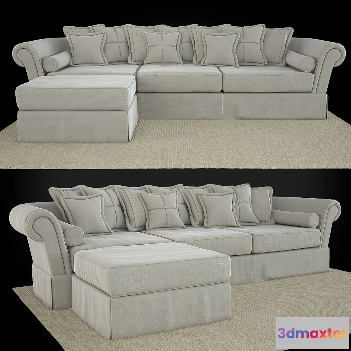 648433 - Sofa Fine Home Bella Shabby