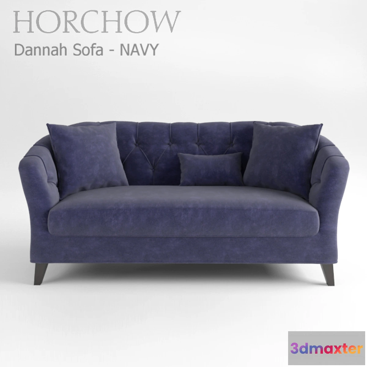 648465 - sofa Dannah Sofa - NAVY Horchow