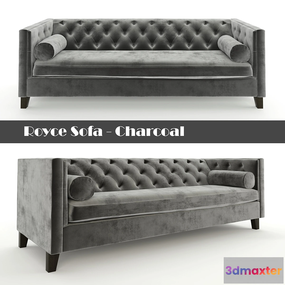 649621 - Royce Sofa - Charcoal