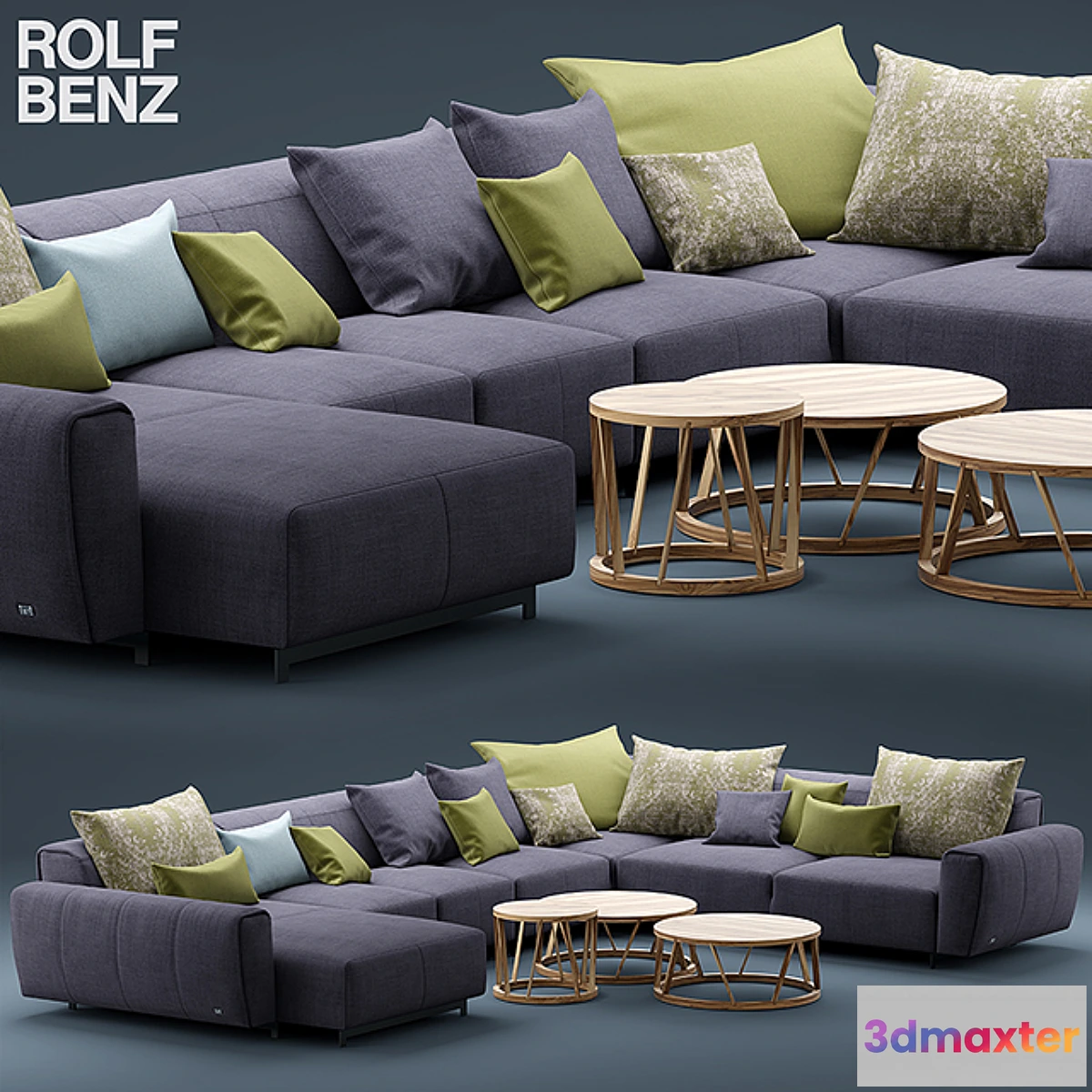 650767 - Sofa ROLF BENZ TENO