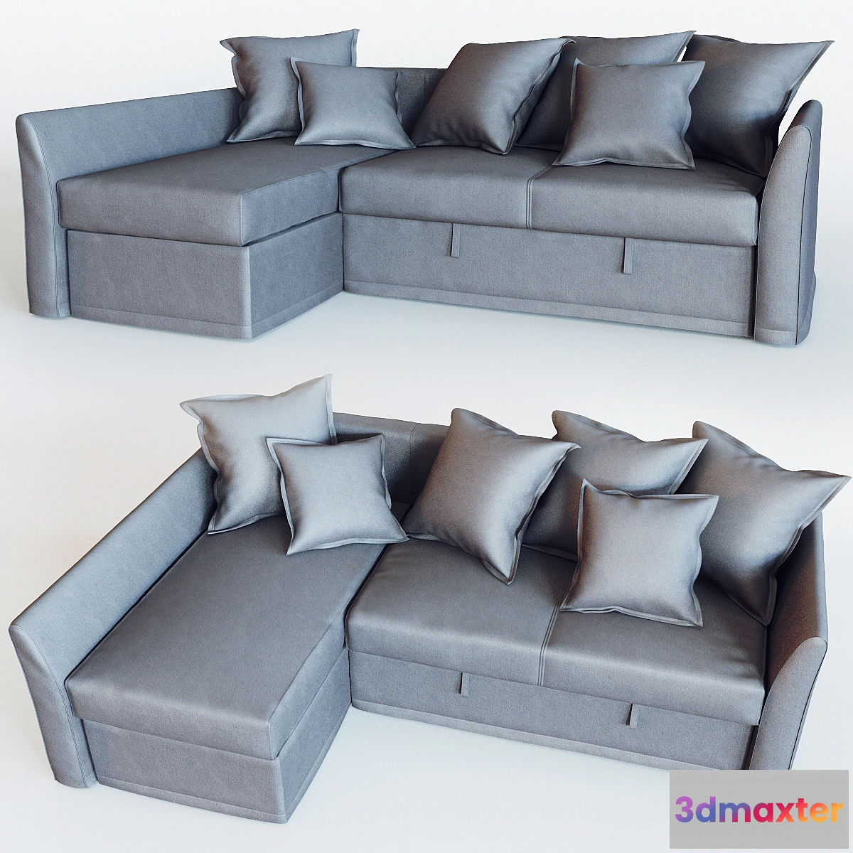 652485 - HOLMSUND Sofa bed with chaise