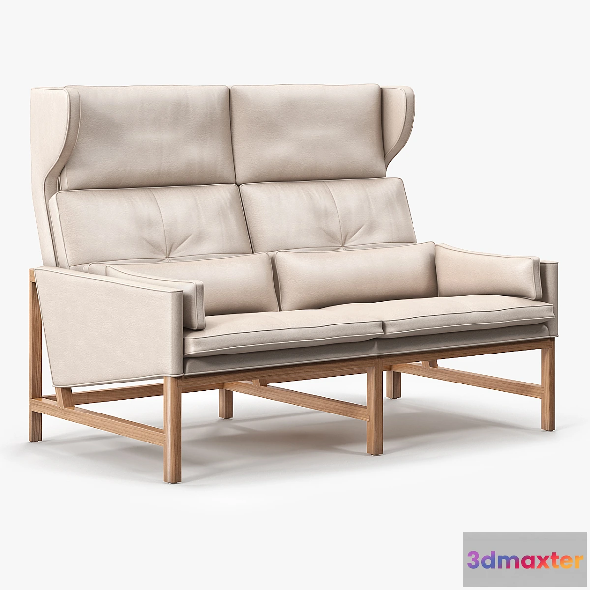 652519 - BassamFellows CB 522 Wing Back Settee