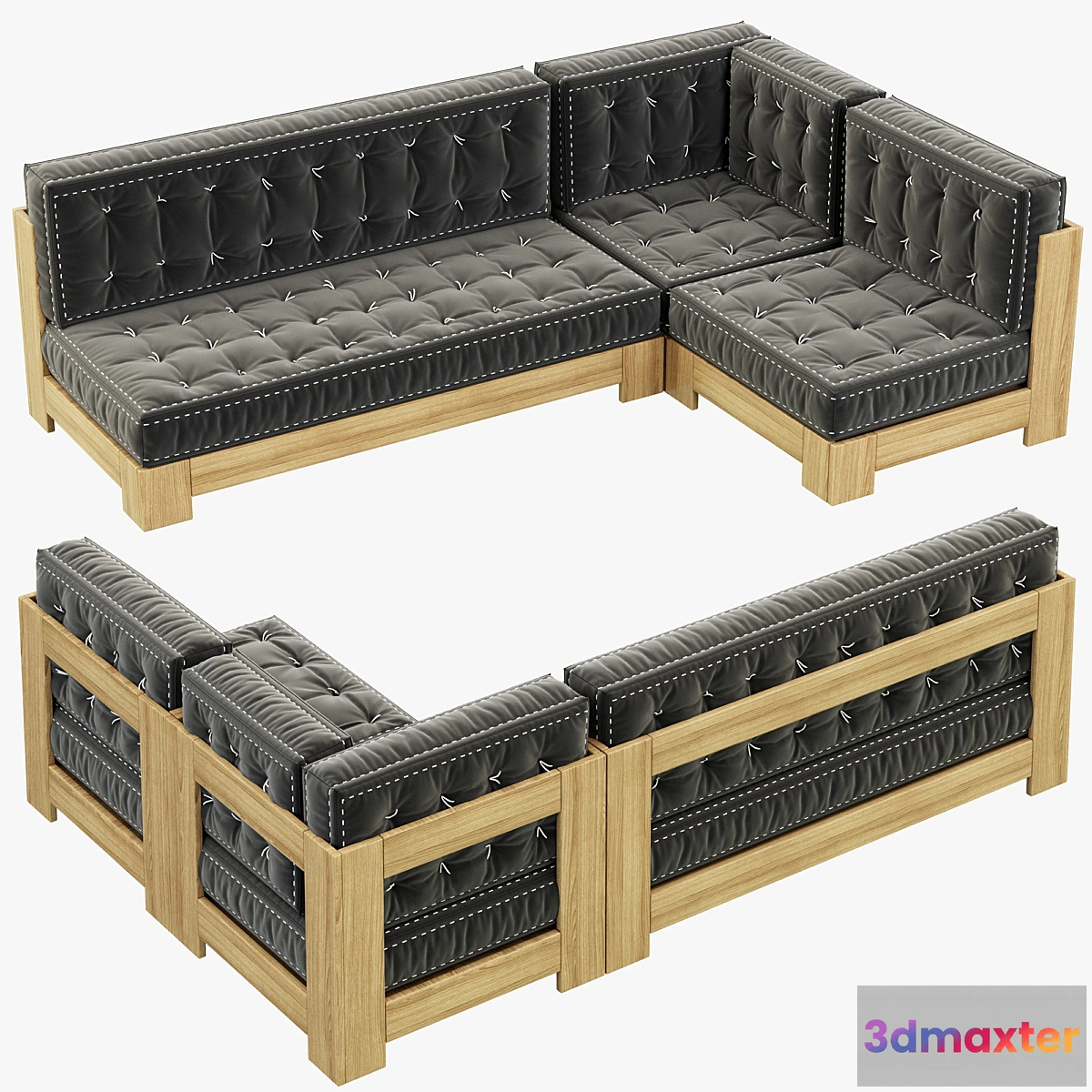 652541 - RH Teen Callum L Sectional Set