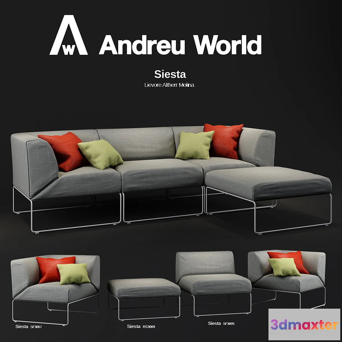 652547 - SOFA ANDREU WORLD SIESTA COLECTION