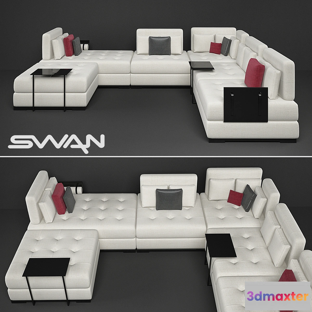 652649 - Sofa Swan Italia Hemingway
