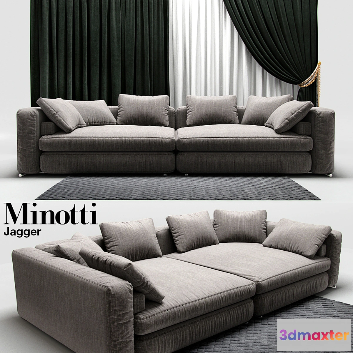 652691 - Sofa Minotti Jagger