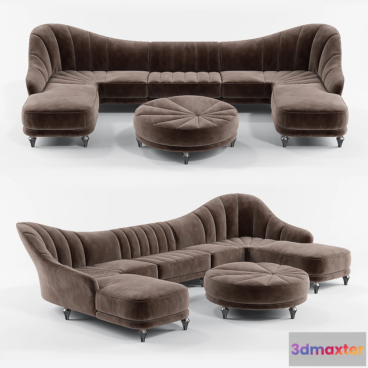 654311 - Visionnaire Berkano Sofa