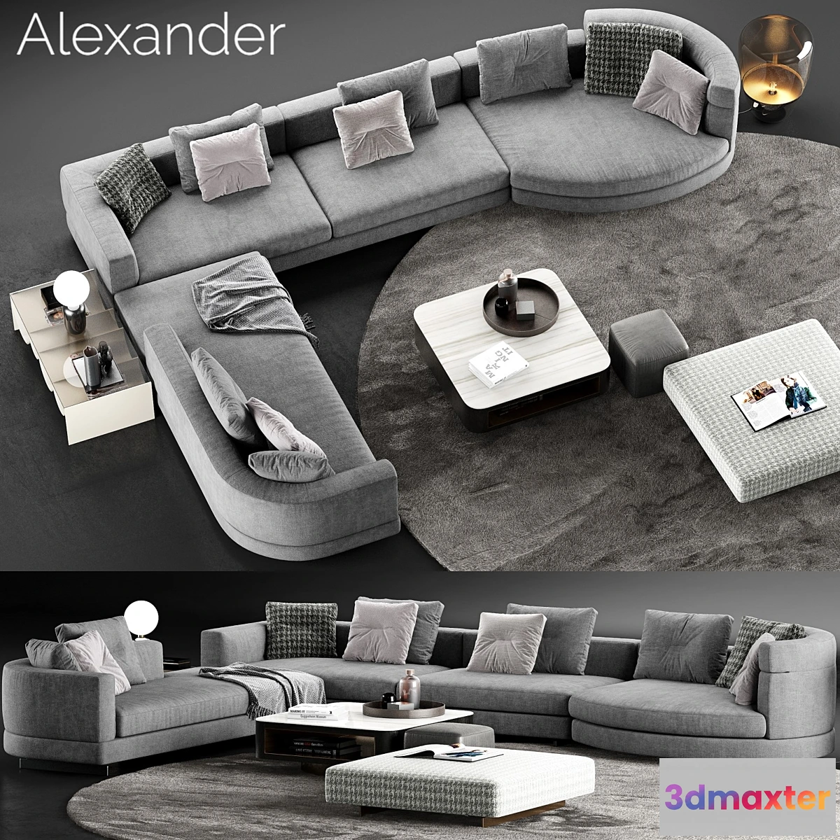 654343 - Minotti Alexander Sofa 5