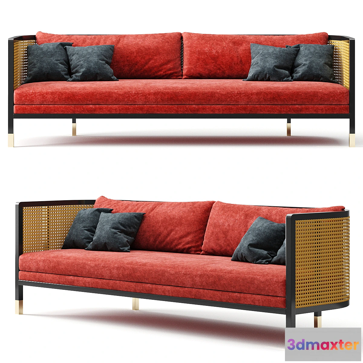 654347 - RED Edition Sofa Series Cannage