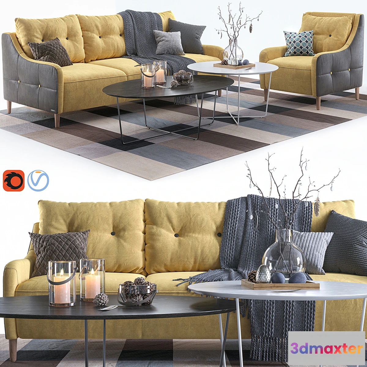 655357 - Jenson armchair and sofa #1