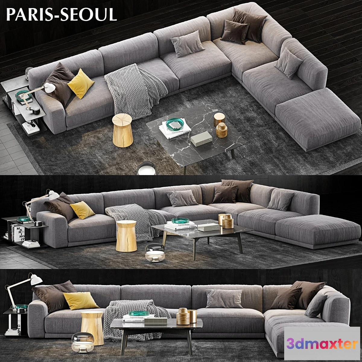 658249 - Poliform Paris Seoul Sofa 2