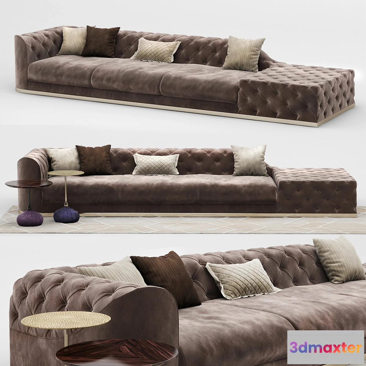 660173 - Longhi Milton Sofa Special Composition