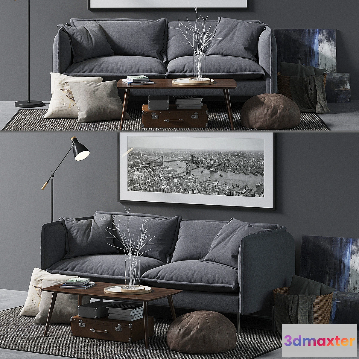 660233 - Loft Designe Sofa model 2963