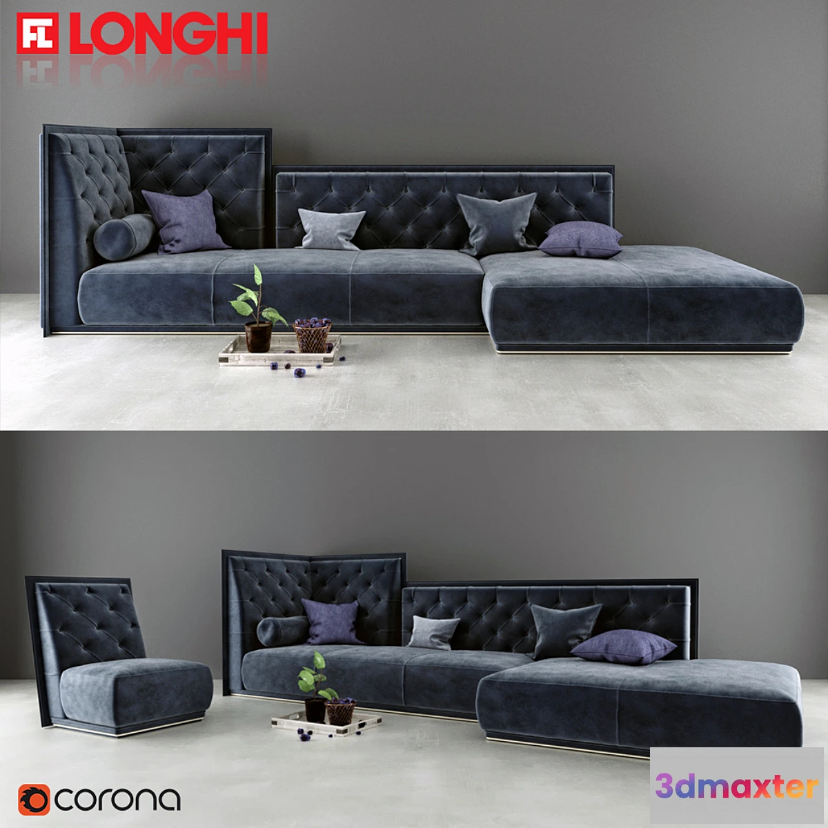 661829 - Sofa Longhi Napoleon