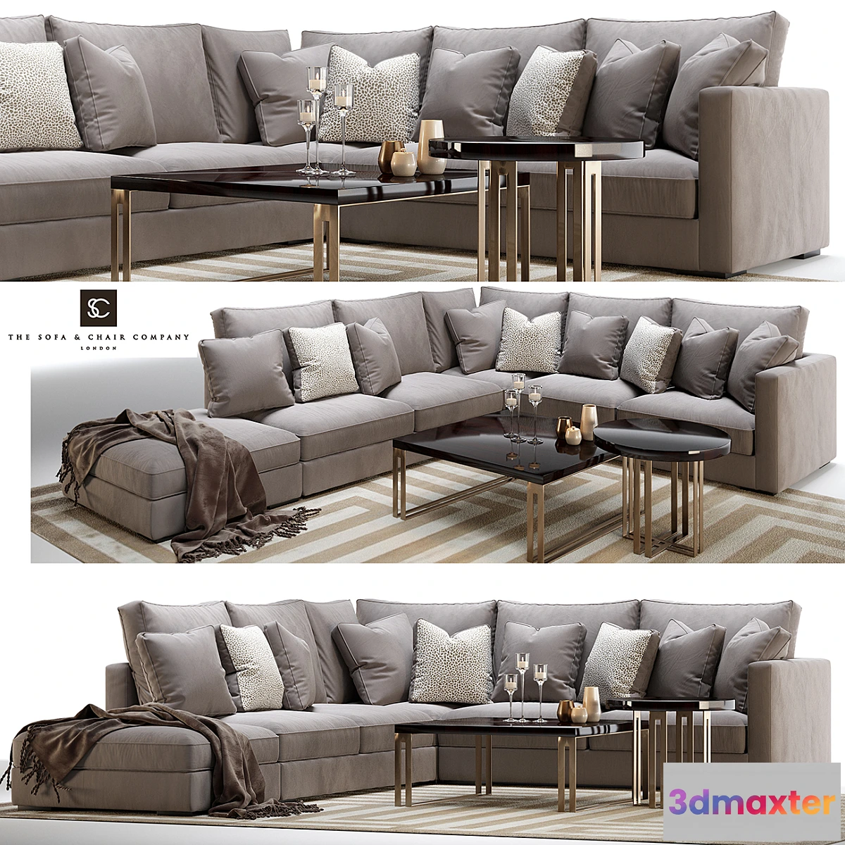 662033 - Henley modular sofa and side _ coffee table - No.2
