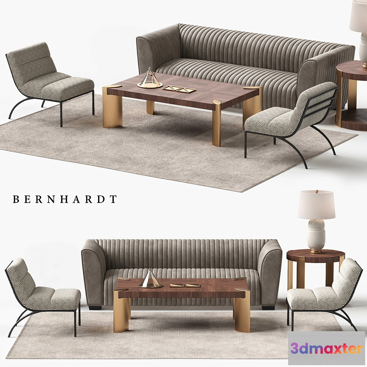 662235 - BERNHARDT Kent Sofa Set