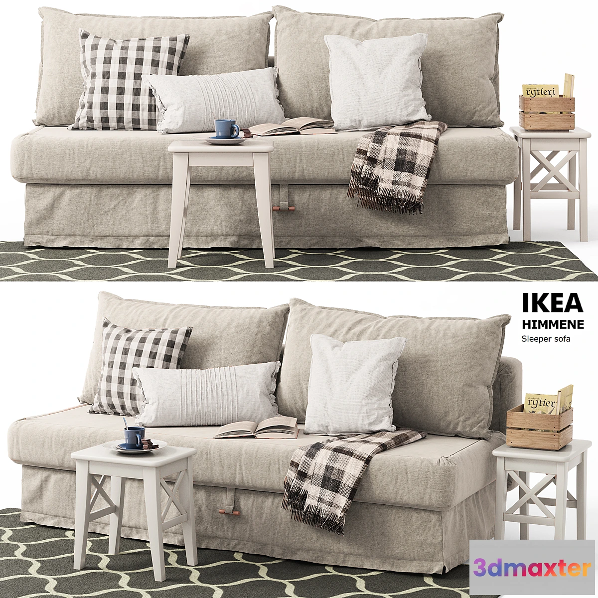 665371 - Sofa-bed HIMMANE Ikea _ Sleeper sofa HIMMENE Ikea
