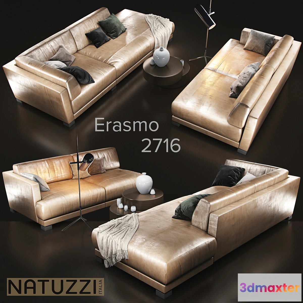 665413 - Sofa natuzzi Erasmo 2716