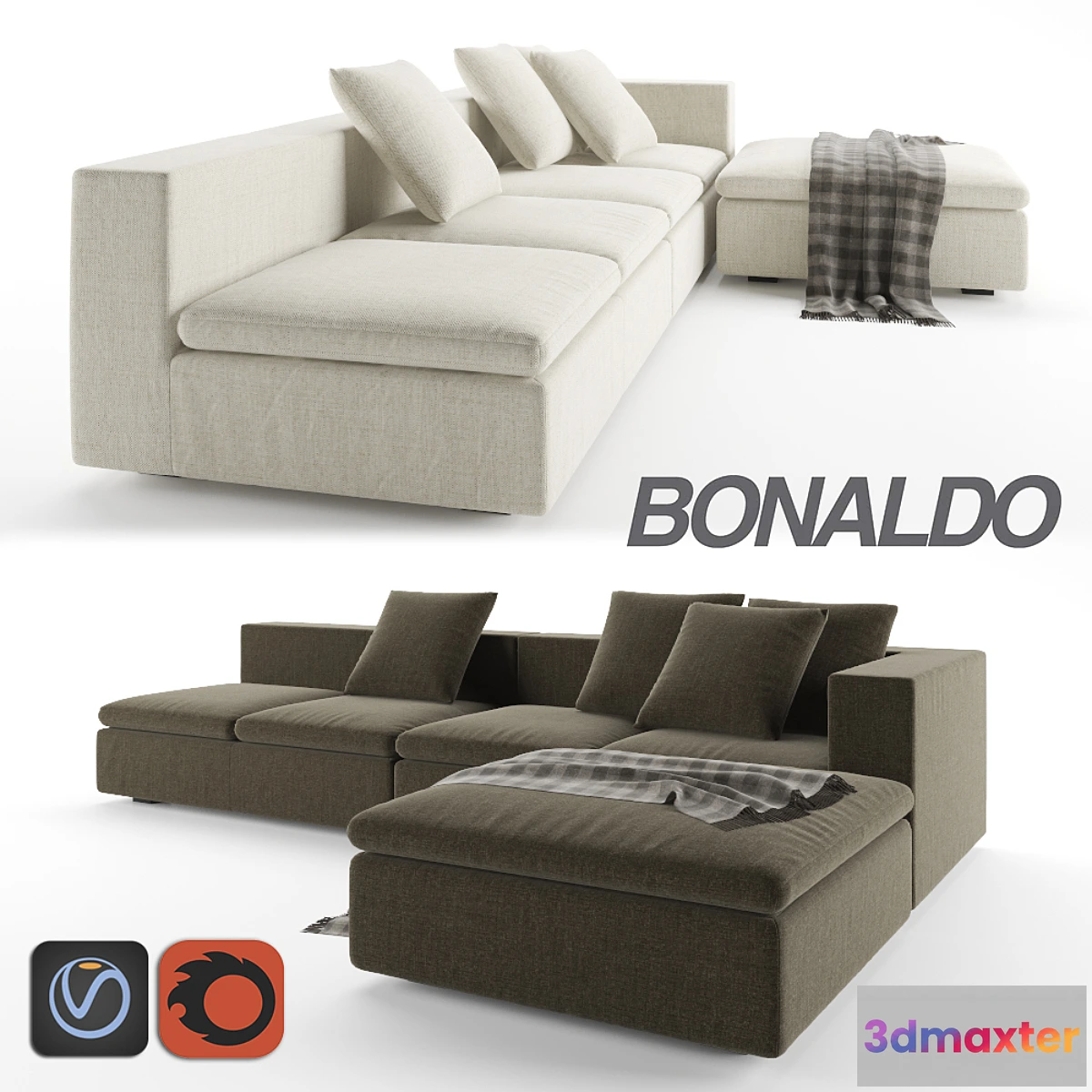 666925 - Bonaldo Land sofa