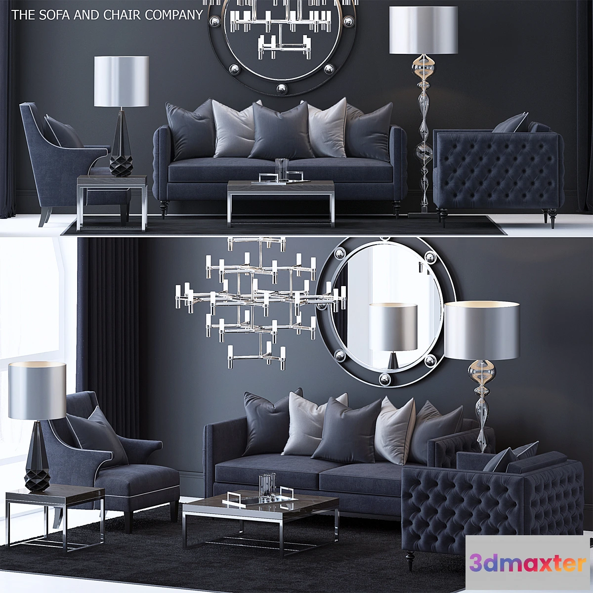 668815 - The Sofa & Chair Company Set 4 - No.2