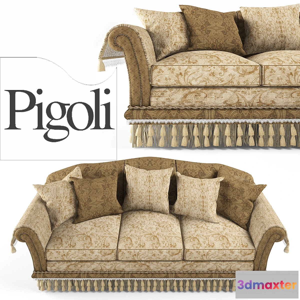 669651 - Sofa Pigoli Glicine
