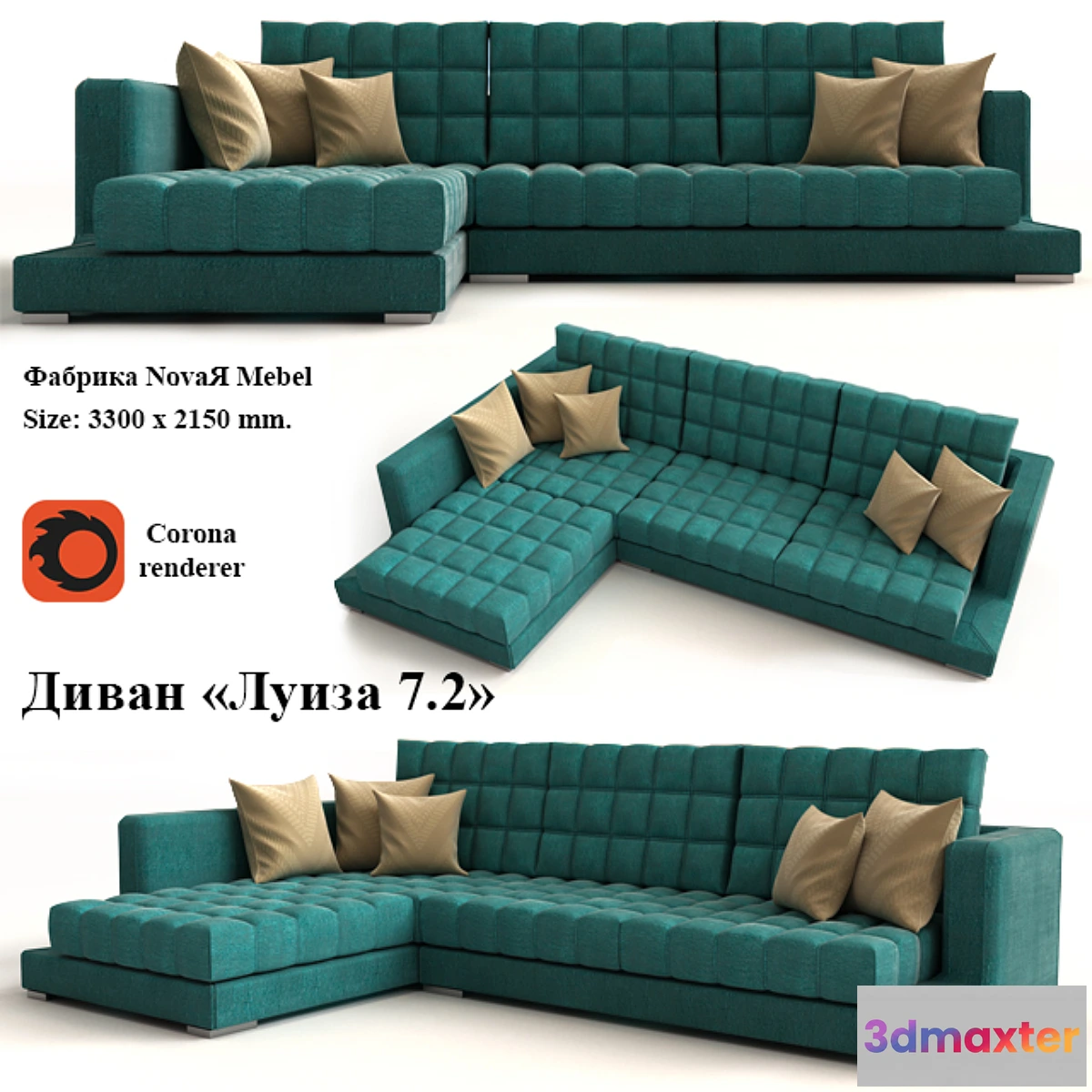 669665 - Sofa “Louise 7.2”