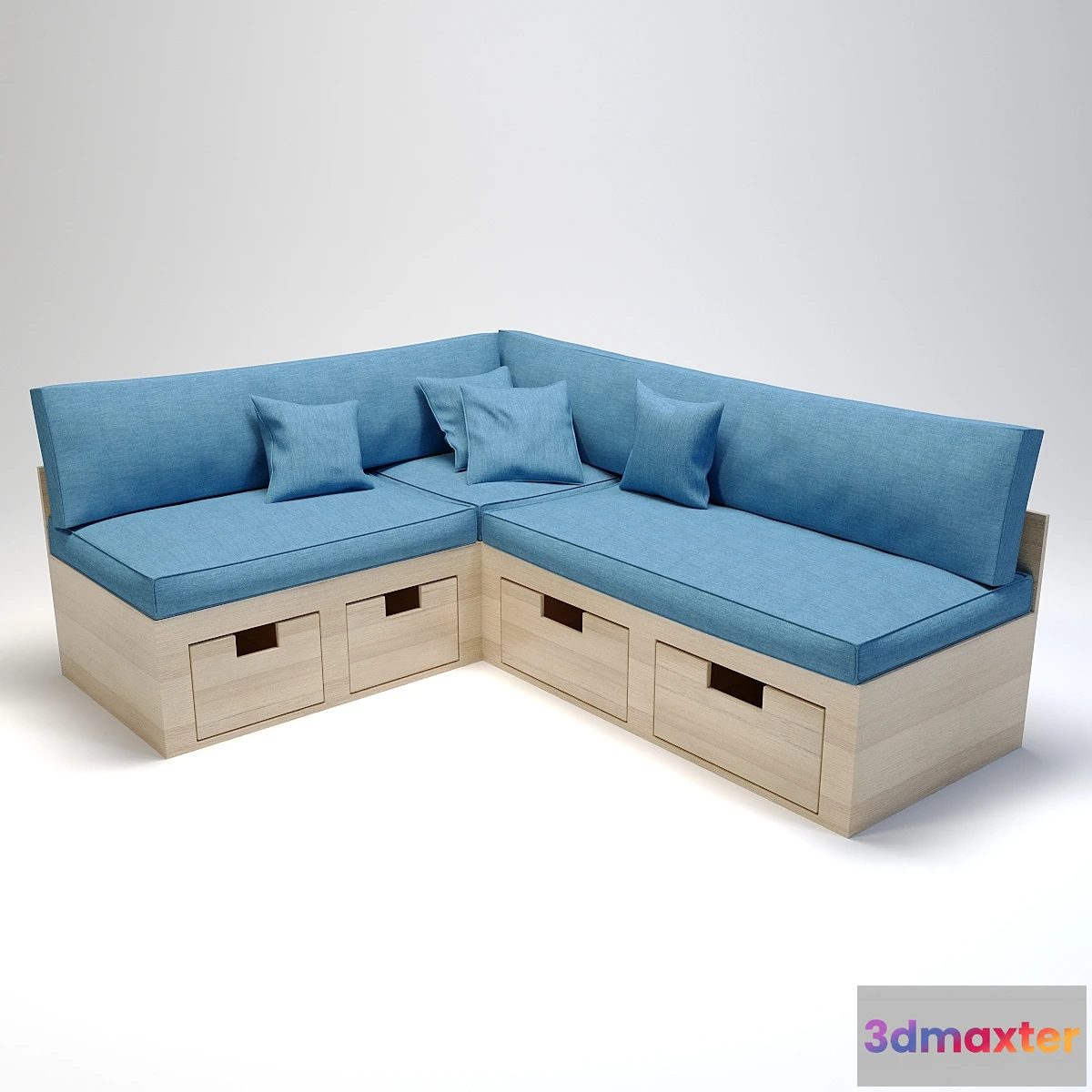 669717 - Corner sofa in the kitchen