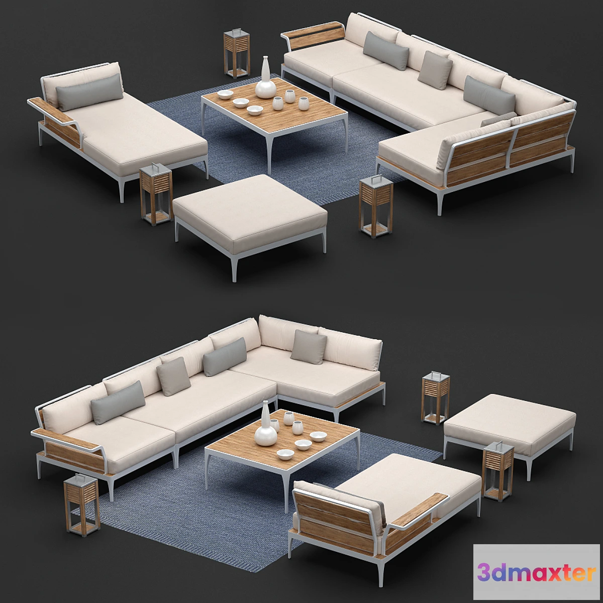 671361 - Outdoor furniture Ethimo collection Meridien
