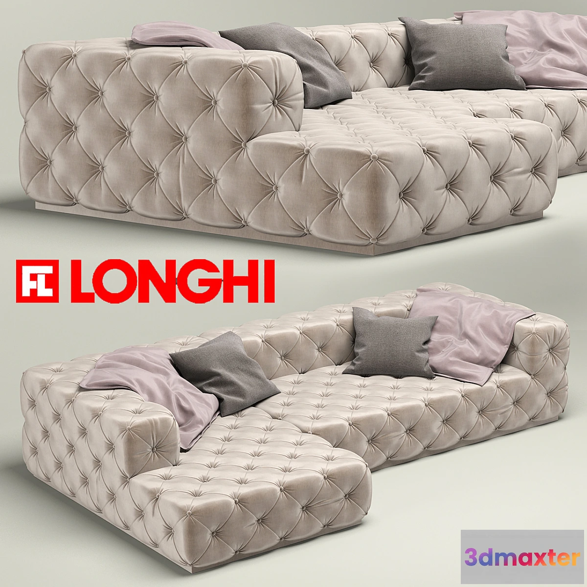 671489 - Modular sofa Must Longhi